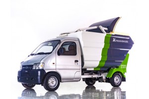 瑞保Y50纯电动垃圾压缩储运车