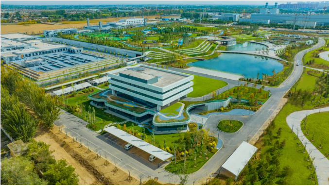 银川市第一再生水厂荣获2024年市政工程最高质量水平评价工程 银川市第一再生水厂荣获2024年市政工程最高质量水平评价工程